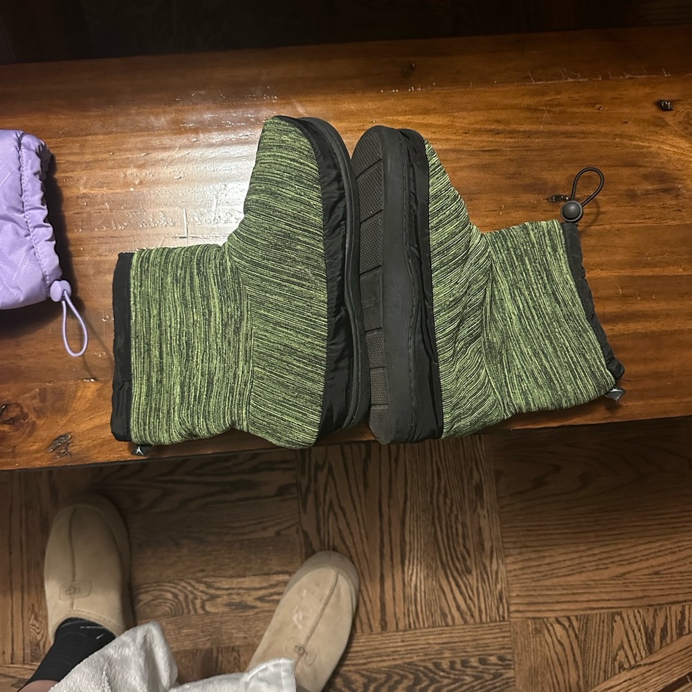 Green Kids Boots